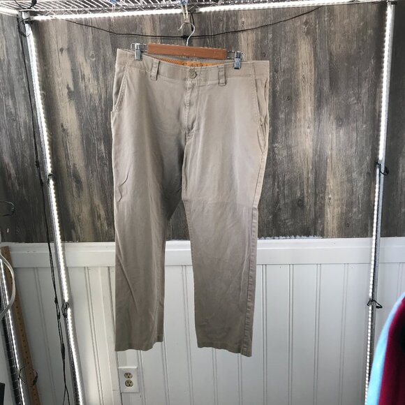 Savane active flex khaki pants size 36X30 - Picture 1 of 4
